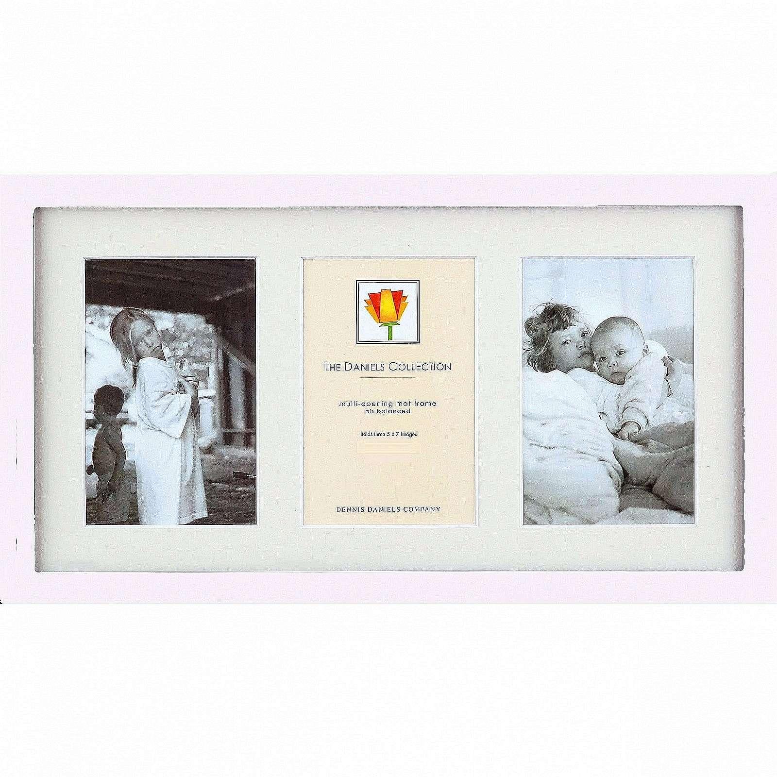  The Original DANIELS W41 SQUARE CORNER classic white hardwood 4x10  frame by Dennis Daniels - 4x10 - Single Frames