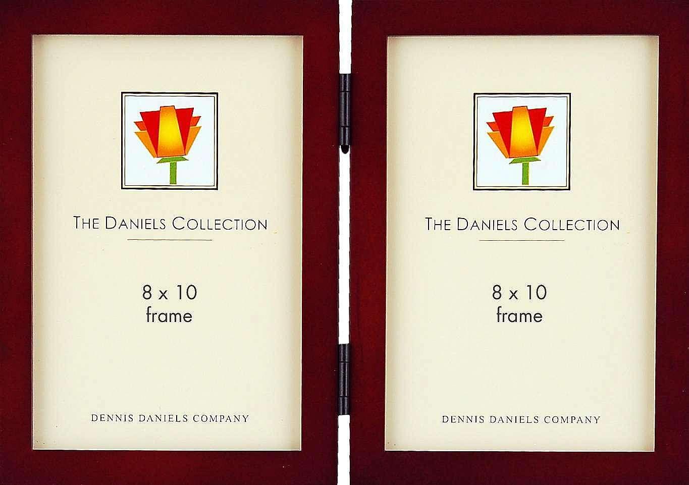 The Original DANIELS W41 SQUARE CORNER classic white hardwood 4x10  frame by Dennis Daniels - 4x10 - Single Frames